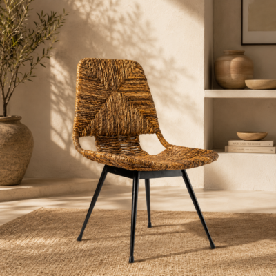 Abby Abaia Iron Chair