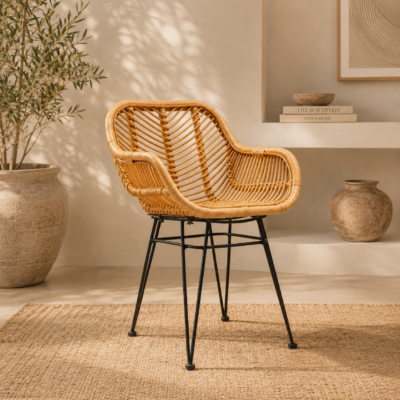 Breeze Rattan Semi Outdoor Chair