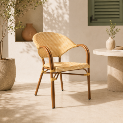 Luxe Aluminium Outdoor Chair