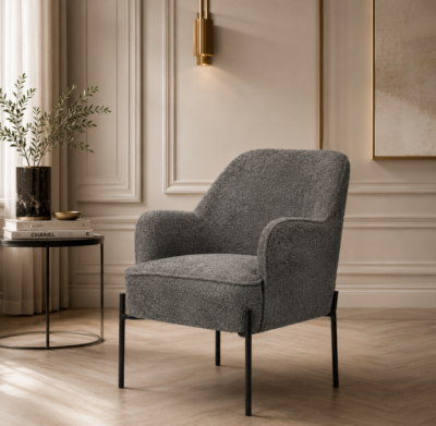Ironveil Modern Armchair