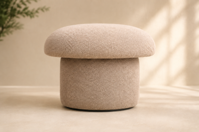Mushroom storage Ottoman