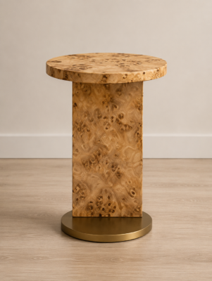 Maple Round Pedestal Table