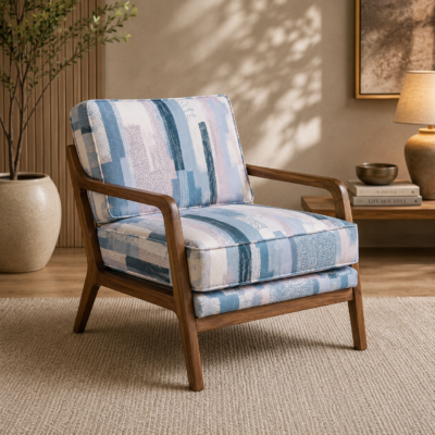 Blue Arm Chair