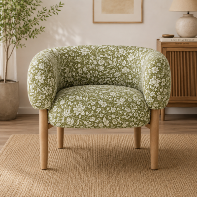 Printed Arm Chair