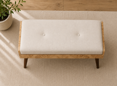 VENEER PU BENCH